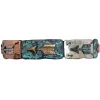 Turkis / Bronse Armbånd - 3D Belt Co