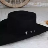 Santa Fee Svart 3X Cowboyhatt