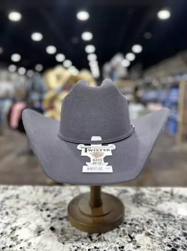 Twister El Paso Grå Cowboyhatt