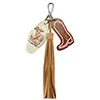 Key Ring Howdy Boot Actin Up Brown - Bag Charm Key Ring - MF