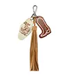 Key Ring Howdy Boot Actin Up Brown - Bag Charm Key Ring - MF