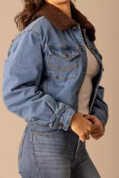 Leela Foret Denim Jakke - Kimes Ranch