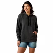 Ariat Hoodie Logo - Grey