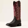 Round Up Holly Wide Square Toe Western Boot - Ariat