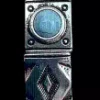 ANTQ SLVR AZTEC STAMPED BARCEL - M&F