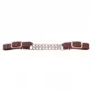 Royal King Leather Curb Strap with Double Chain - Tough 1