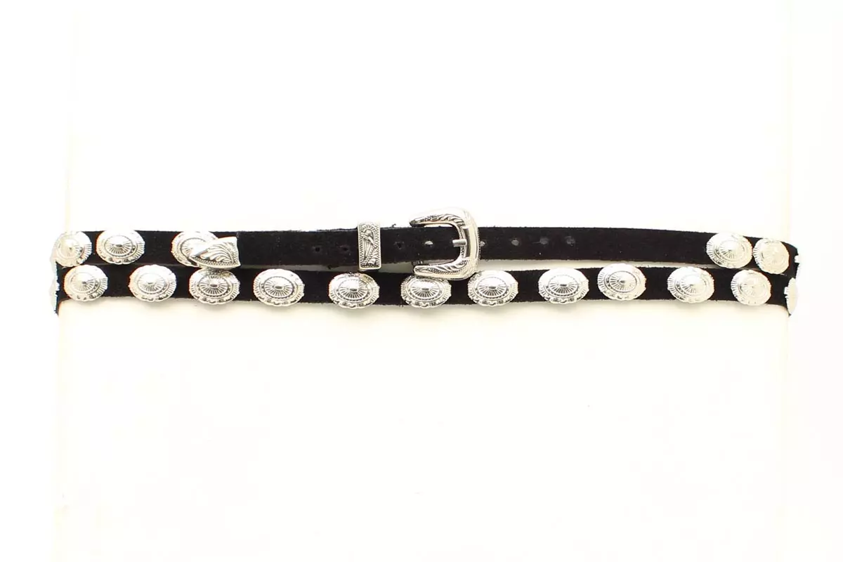 3/8 Genuine Leather Hatband - M&F