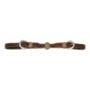 Royal King Leather Curb Strap with Rawhide Ball - Tough 1