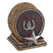 Horseshoe and Lariat Coaster Set - Tough1