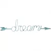 Metal Arrow "Dream" Wall Hanging