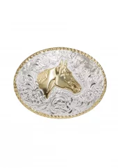 Horsehead Belt Buckle - Crumrine