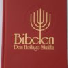 Bibelen - Den Heilage Skrifta (94), Mellomstor, Rødt kunstskinn, Stivbind (NN)