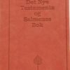 Det nye testamente og Salmenes bok (88/07), Lommeformat - rødbrun (BM)