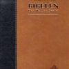 Bibelen - Den Hellige Skrift (88/07), Mellomstor, Sort og lys brun (BM)