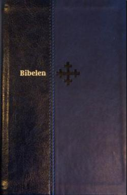 Bibel 2011, Medium, Blå kunstskinn (BM)