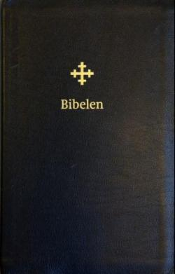Bibel 2011, Stor utgåve, Sort skinn (NN)