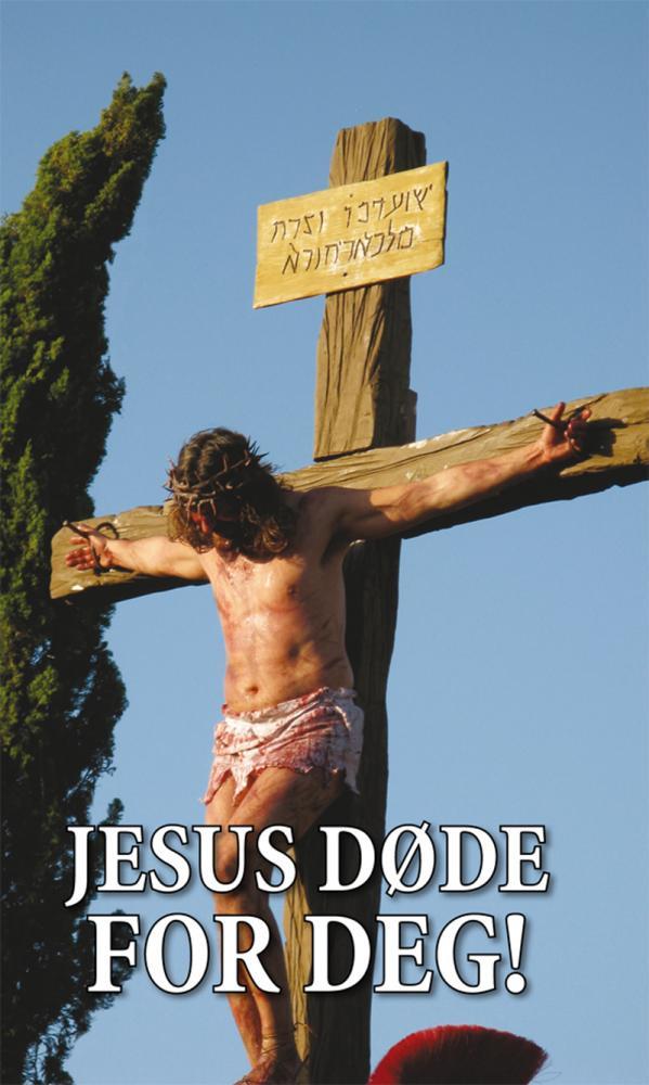 Jesus døde for deg (traktat). 40% rabatt v/50 stk