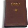 Bibelen - Den Hellige Skrift (88/07), Mellomstor, Burgunder geiteskinn (BM)