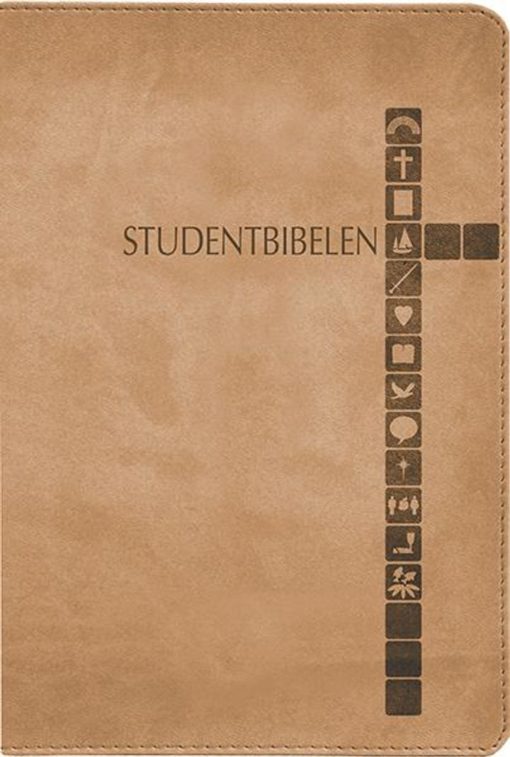 Studentbibelen - Bibelen Guds ord (R17). Mørk latte. Register