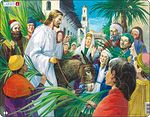 Puslespill, Jesus på Palmesøndag, 32 brikker, Maxi