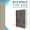 NIV - Bible for Kids, Cloth Over Board, Blue, Red Letter Edition, Comfort Print (Thinline Edition)