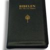 Bibelen - Den Hellige Skrift (88/07), Mellomstor, Sort geiteskinn, BM, Register