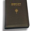 Bibelen - Den Hellige Skrift (88/07), Mellomstor, Mørk brun geiteskinn, BM, Register