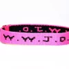 Armbånd, WWJD, Mørk Rosa (BB)