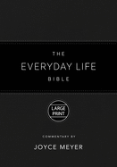 AMP - The Everyday Life Bible, Large Print, Black Leatherluxe(r): The Power of God's Word for Everyd