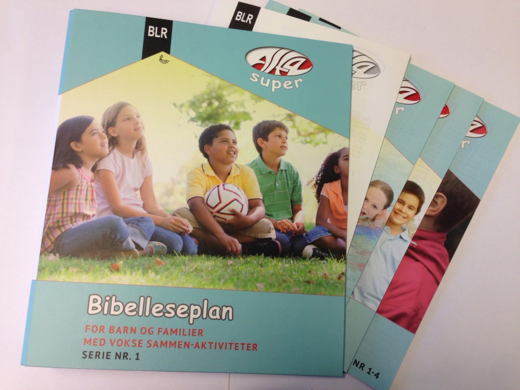 Alfa Super Perm 1, Serie 1-3 (12 hefter). Bibelleseplan for barn og familier
