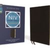 NIV - Study Bible, Fully Revised Edition, Bonded Leather, Black, Red Letter, Comfort Print