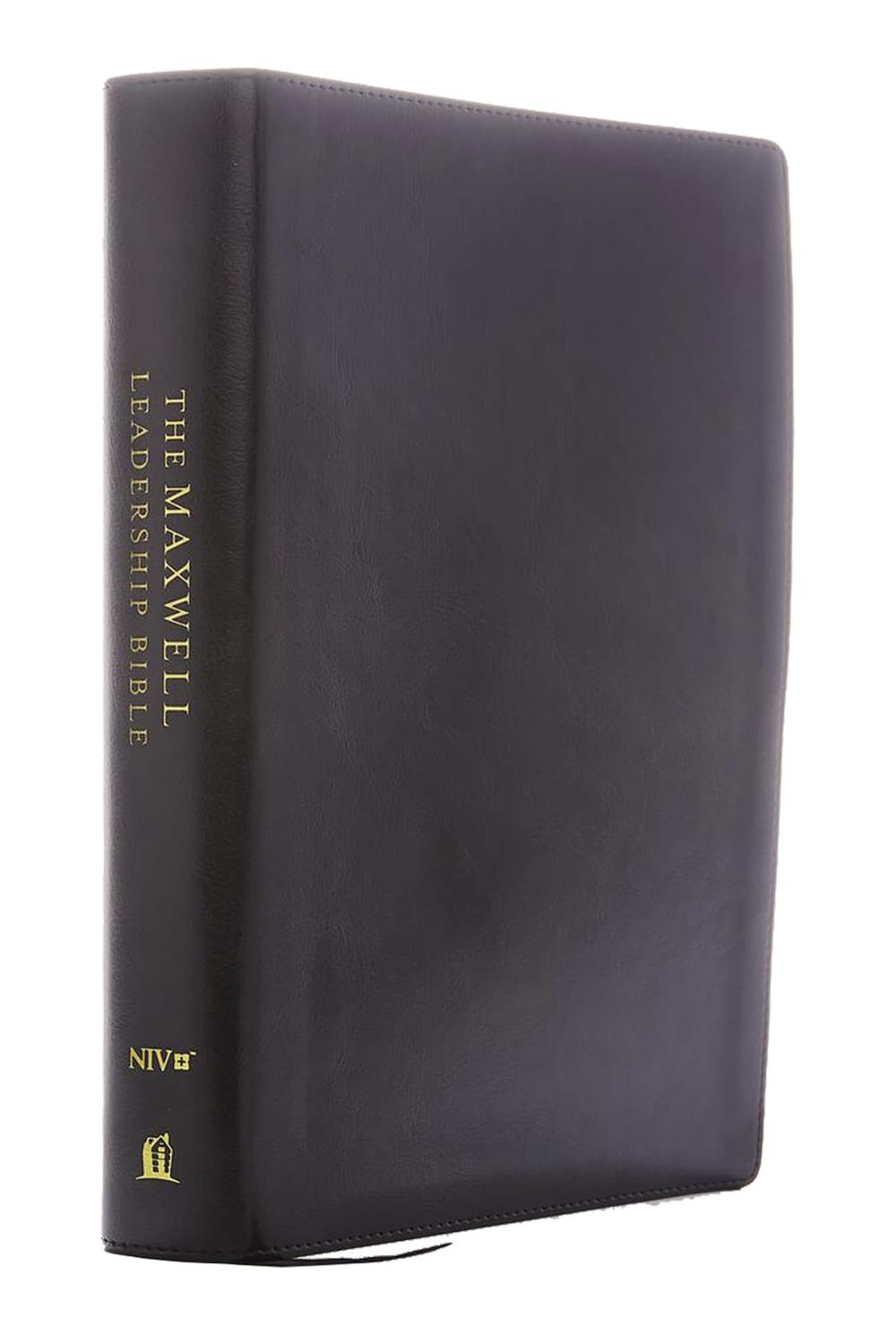 NIV - Maxwell Leadership Bible, 3rd Edition, Premium Bonded Leather, Burgundy, Comfort Print
