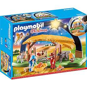 Playmobil Julekrybbe m/lys (Fra 4 år, 21 deler)