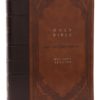 KJV - Giant Print Thinline Bible, Vintage Series, Leathersoft, Brown, Red Letter, Comfort Print: Kin