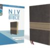 NIV - Thinline Bible, Imitation Leather, Brown, Red Letter Edition (Special)