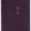 KJV - Compact Bible W/ 43,000 Cross References, Purple Leathersoft with Zipper, Red Letter, Comfort