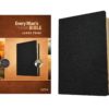 NIV - Every Man's Bible, Large Print (Genuine Leather, Black, Indexed)