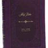 KJV - Giant Print Thinline Bible, Vintage Series, Leathersoft, Purple, Red Letter, Comfort Print: Ki