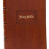 KJV - Giant Print Thinline Bible, Vintage Series, Leathersoft, Tan, Red Letter, Comfort Print: King