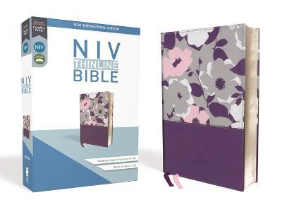 NIV - Thinline Bible, Imitation Leather, Purple, Red Letter Edition (Special)