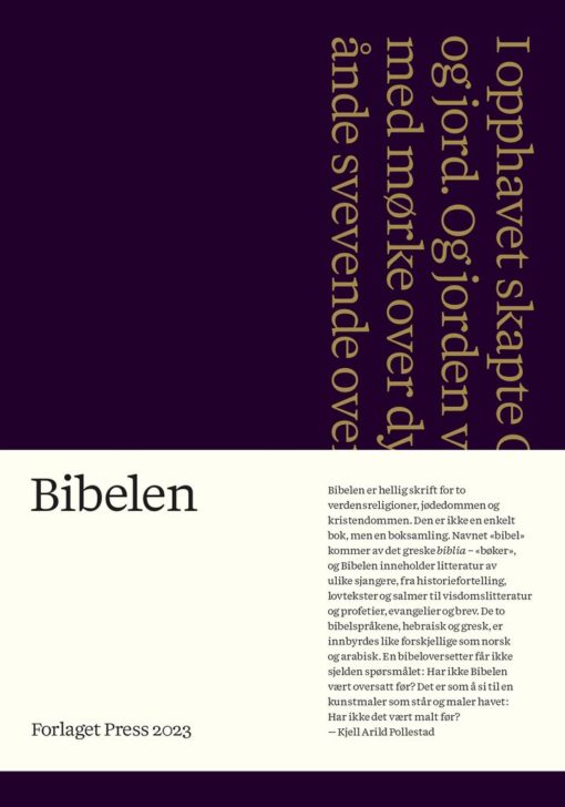 Bibelen (Pollestad 2023) - Lilla. Forventet utgivelse 26.09.2023!