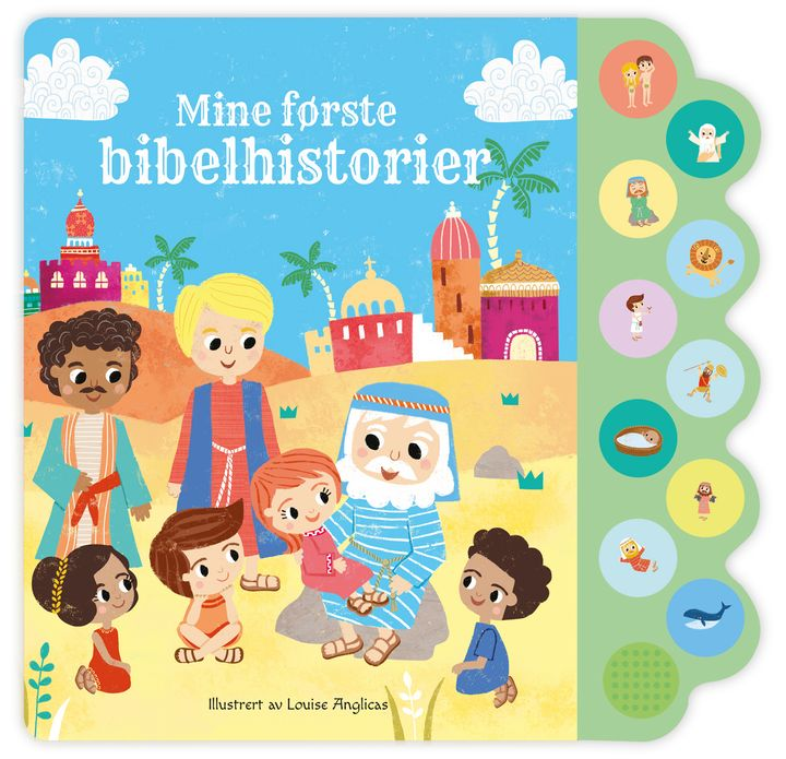 Mine første bibelhistorier - hør historiene (10 lydknapper)
