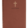 NKJV - Holy Bible, Ultra Thinline, Brown Leathersoft, Red Letter, Comfort Print