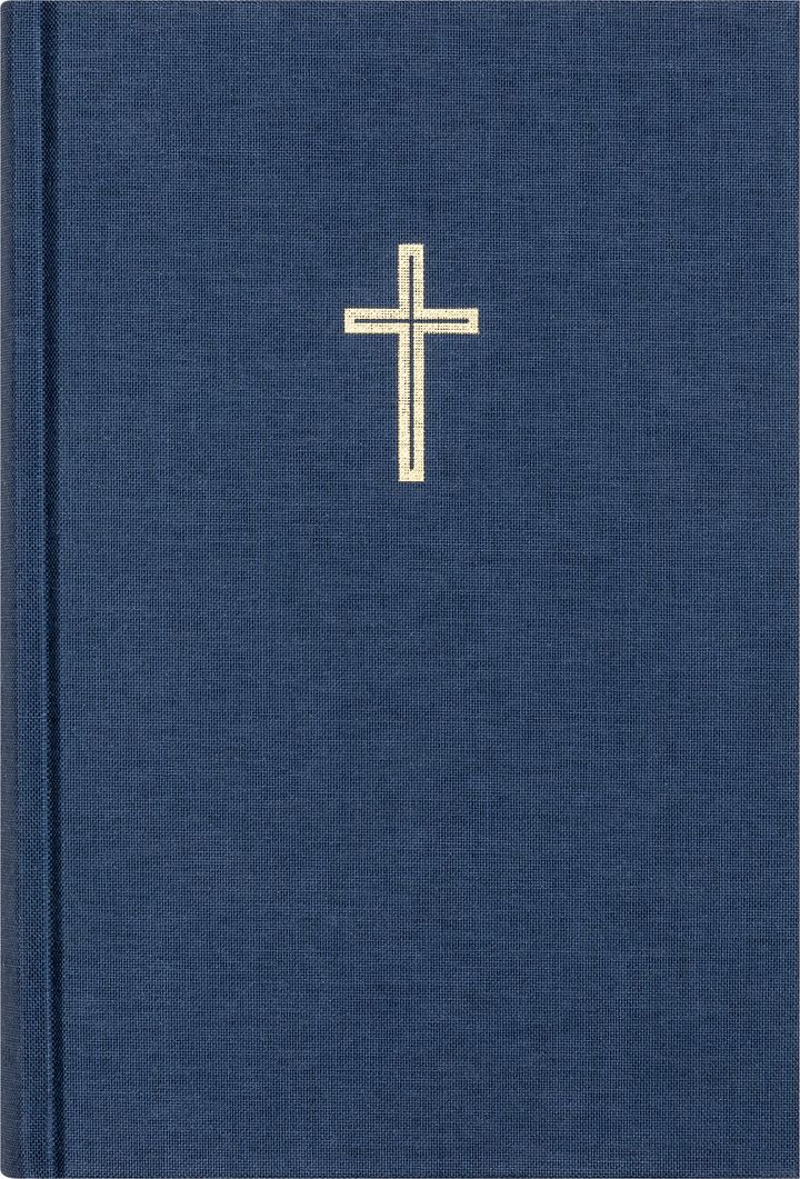 Bibel 2024, Medium (11,8x18 cm), Mørkeblå tekstil, BM