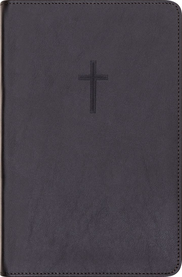 Bibel 2024, Medium (11,8x18 cm), Svart skinn, NN