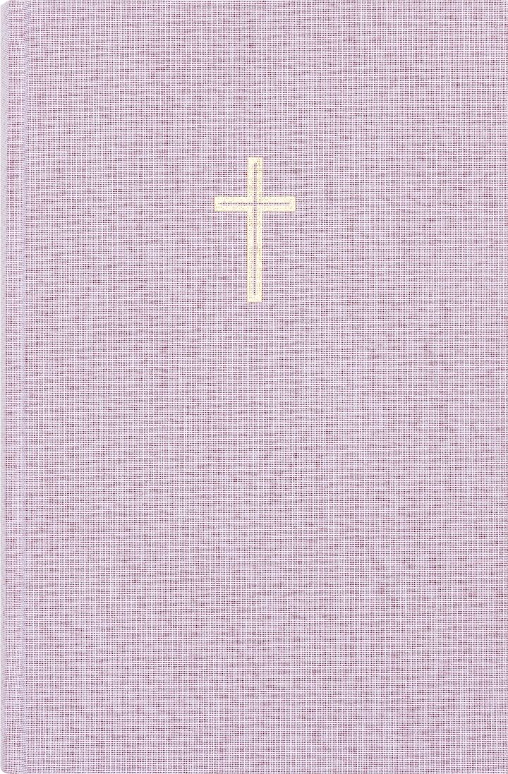 Bibel 2024, Storskrift (15,8x24,5 cm), Lys rød, NN
