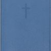 Bibel 2024, Medium (11,8x18 cm), Register, Blått skinn, BM