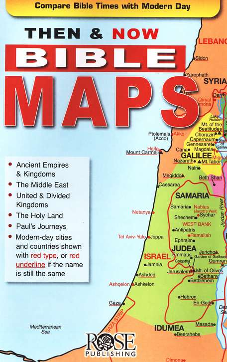 Then & Now Bible Maps - Bible Quick Reference Series