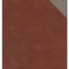 NIV - Thinline Bible, Leathersoft, Brown, Red Letter, Thumb Indexed, Comfort Print