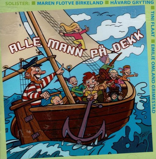 Alle mann på dekk (CD)       [Tilbud Restlager 3 for 2!]